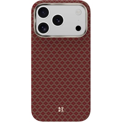 Benks Кевларен кейс с MagSafe за iPhone 17 Pro Max - Benks ArmorGrid ArmorAir Magnetic Kevlar Metal Frame Case 600D (оранжев) (0070)