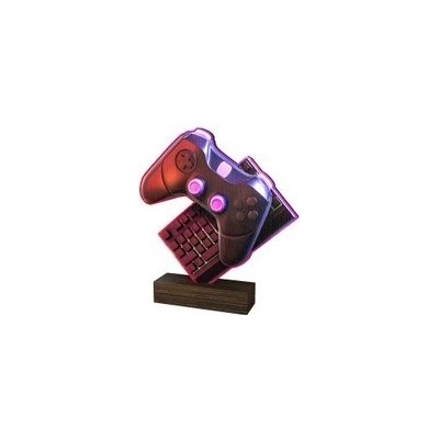 Poháry Bauer Dřevěná plaketa WF206 eSport