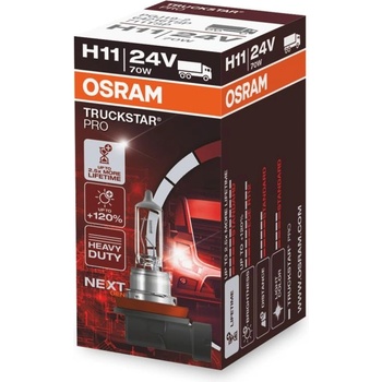 OSRAM H11 24V 70W TRUCKSTAR PRO 1KS (887)