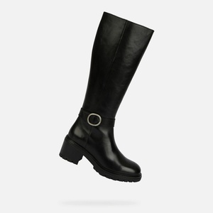 GEOX Черни дамски ботуши Geox Damiana Geox | Cheren | ЖЕНИ | 40