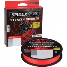 Spiderwire šnúra Stealth Smooth8 Červená 150m 0,07mm 6kg
