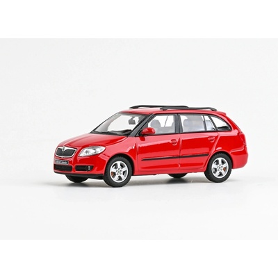 Abrex ŠKODA OCTAVIA II COMBI SCOUT 2007 Červená Corrida 1:43