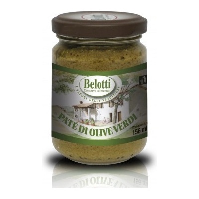 Belotti Paté ze zelených oliv Paté di Olive Verde 156 ml
