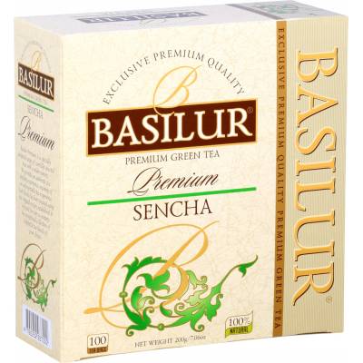 Basilur Zelený Čaj v sáčcích 200 g