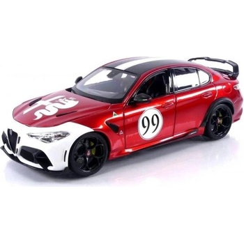 Bburago Bburago 1: 18 Plus - Alfa Romeo Giulia GTAm - Мет Червен #99