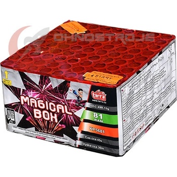 Pyrotechnika a ohňostroje Magical Box 81 ran
