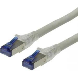 Roline 21.15. 0871 : : S-FTP Patch кабел, Cat. 6a, сив, solid copper wire, 30.0 м