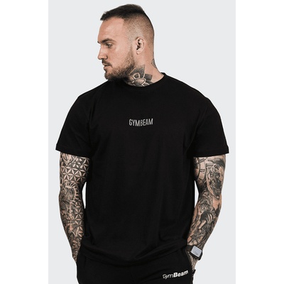 GymBeam fit tričko čierne 55339