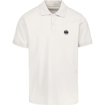 PitBull West Coast pánské triko POLO JERSEY SMALL LOGO smetanové