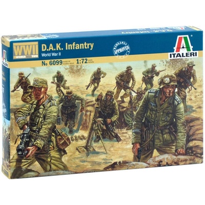 Italeri WWII D.A.K. Infantry 1:72
