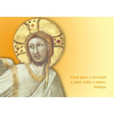 Paulínky Velikonoční pohled Zmrtvýchvstalý Kristus – Vstal jsem z mrtvých (Aleluja 9)