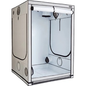 HOMEbox® HOMEbox Ambient Q150+ - Палатка за отглеждане на растения (150 x 150 x 220см) (610629)