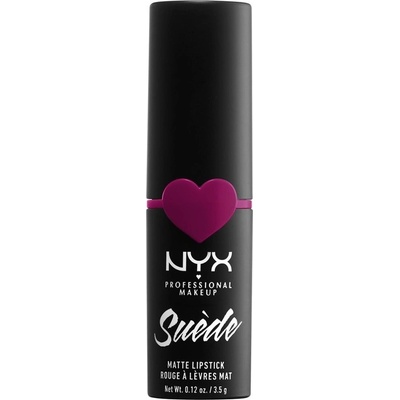 NYX Professional Makeup Suede Matte Lipstick matný rúž 12 Clinger 3,5 g