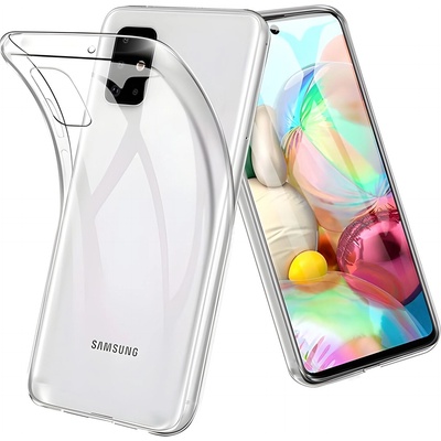 Samsung Прозрачен защитен калъф за Samsung Galaxy M51 - Прозрачен KP19310