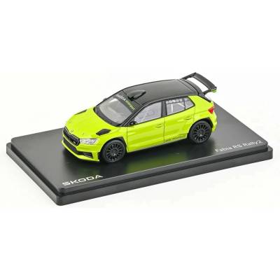 Abrex Škoda Fabia IV RS Rally2 (2022) Zelená Mamba 1:43