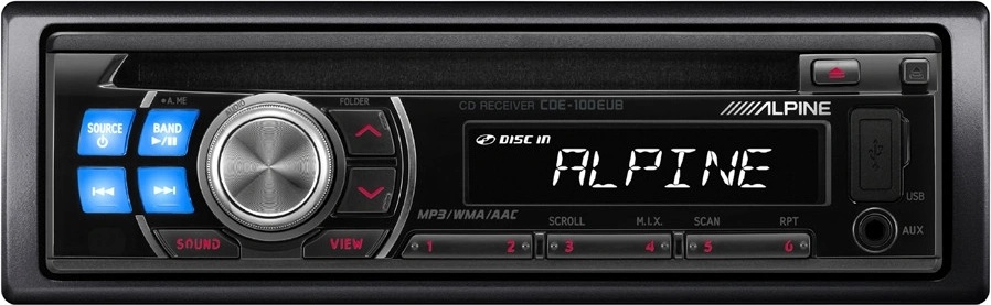 Alpine CDE-100EUB