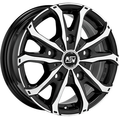 MSW 48 7x17 5x108 ET46 gloss black polished