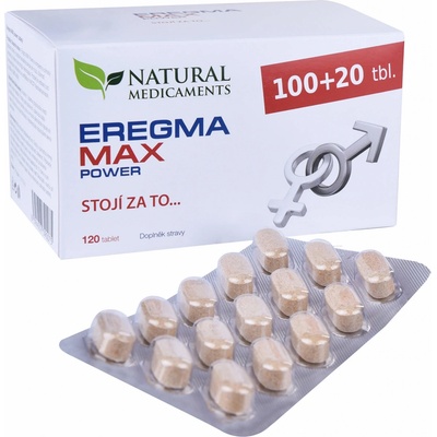 Natural Medicaments Eregma Max Power 120 tabliet