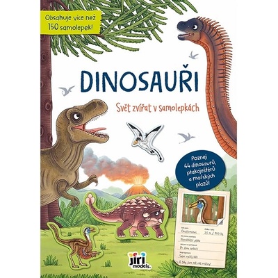 Svět zvířat v samolepkách Dinosauři