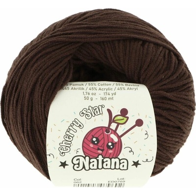 Natana Cherry Star 062 čokoládovo hnedá