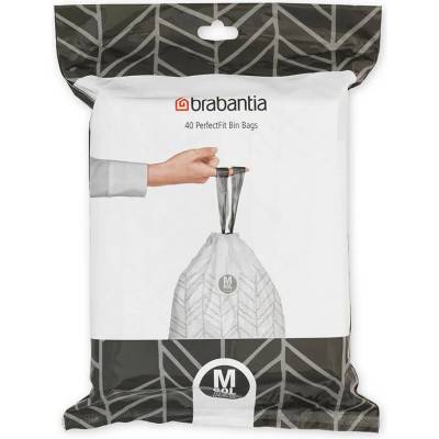 Brabantia Торба за кош Brabantia PerfectFit Bo размер М, 60L, 40 броя, пакет (1005594)