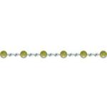 TITANUM Self-adhesive crystals on strip mix 12pcs