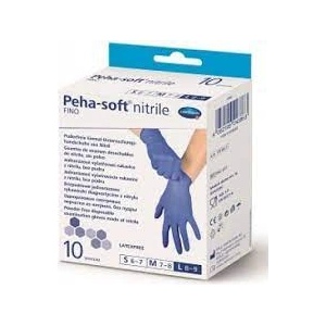Peha-soft нитрилни сини ръкавици размер L