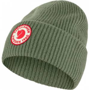 Fjällräven Зимна шапка (beanie) Fjällräven 1960 Logo Hat Beanie - Caper Green - размер One Size (204-6599-0811)