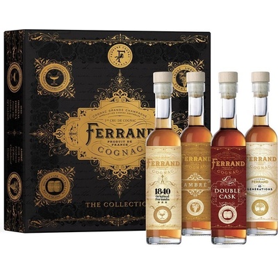 Ferrand Cognac Collection Mini Pack 43,3% 4 x 1 l (karton)