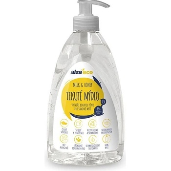 AlzaEco tekuté mydlo Milk and Honey 500 ml
