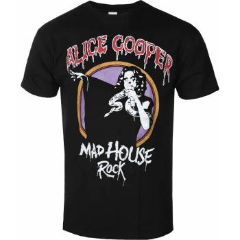 ROCK OFF мъжка тениска Alice Cooper - Mad House Rock - ROCK OFF - ACTEE09MB