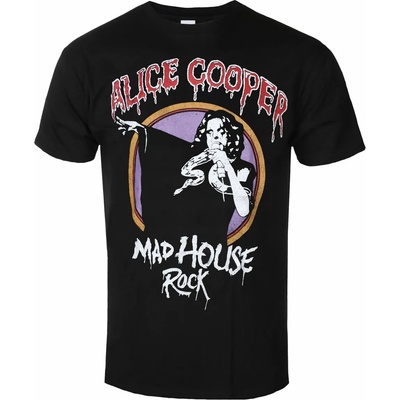 ROCK OFF мъжка тениска Alice Cooper - Mad House Rock - ROCK OFF - ACTEE09MB