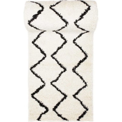 Nej-koberce Delhi OPAK 6063A SFI černý metráž 70 cm