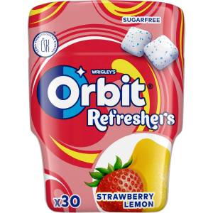 Mars Драже Wrigley's Orbit Refreshers с ягода и лимон, кенче 67 г