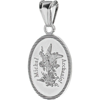 Argento Stříbrný přívěsek sv. Michael Archanděl 85010