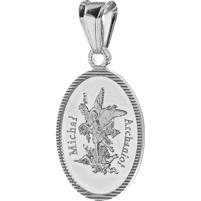 Argento Stříbrný přívěsek sv. Michael Archanděl 85010