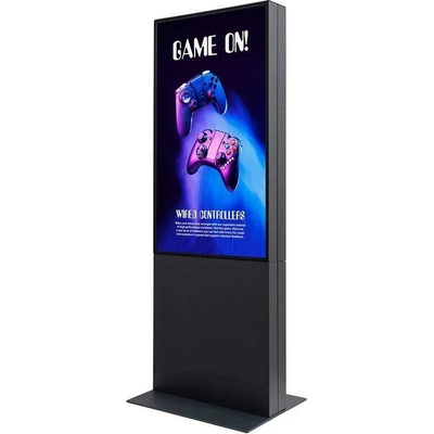 Jansen Display s.r.o. Digitálny totem Smart Line Obojstranný s monitorom Samsung 50", čierna