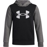 Under Armour Rival fleece colorblock черно, тъмносиво, бяло s (6004994-001)