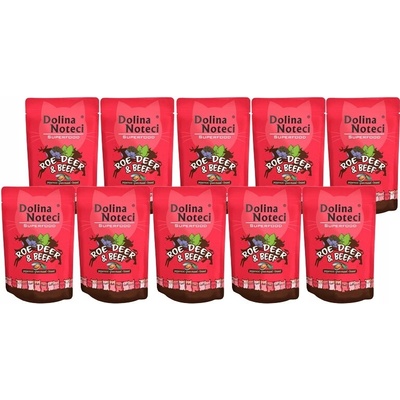 DOLINA NOTECI Superfood srnčí a hovězí maso 10 x 85 g