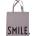 Design Letters Чанта за пазаруване Favourite Smile (10502001PURPLSMILE)