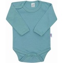 New Baby Dojčenské body Classic II blankytne modrá