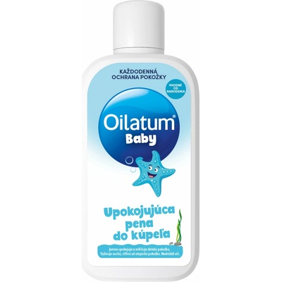 Oilatum BABY upokojujúca pena do kúpeľa vhodná od narodenia 400 ml
