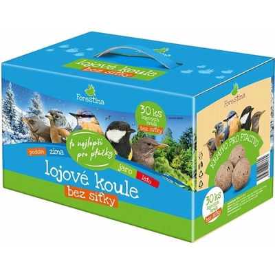 FORESTINA Koule lojová bez síťky 30 x 90 g – Zbozi.Blesk.cz