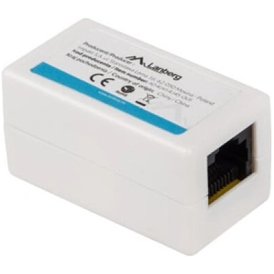 Конектор Lanberg RJ-45 inline coupler CAT. 6 (AD-RJ45-RJ45-OU6)