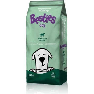 Besties Dog Adult Lamb & Rice 15 kg