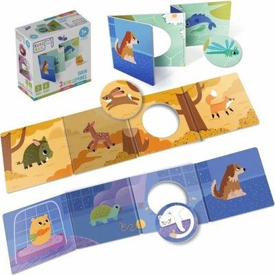 Efko KukiKuk Véééliká puzzle duo Kde bydlí zvířátka