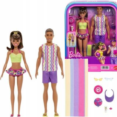 Mattel Barbie a Ken na pláži k 65. výročiu JJP05