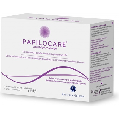 Papilocare vaginální gel 21 x 5 ml – Zboží Dáma