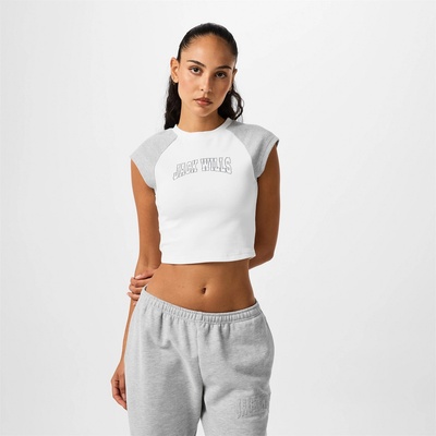 Jack Wills Shrunk Baby Tee - White