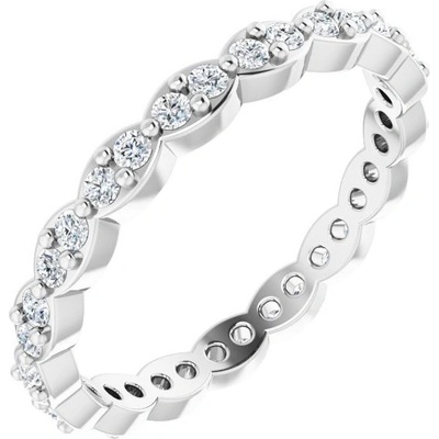 Blink-Blink Diamantový ETERNITY výročný prsteň 1372BDZS